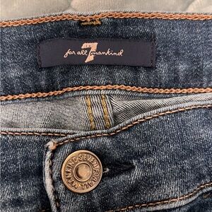 7 For All Mankind Women's Blue Jeans